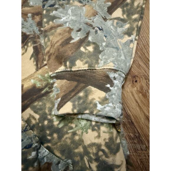 King's Desert Shadow Hoodie Sweatshirt Kangaroo Pocket Hunting Men's Size‎ M EUC - Picture 7 of 10